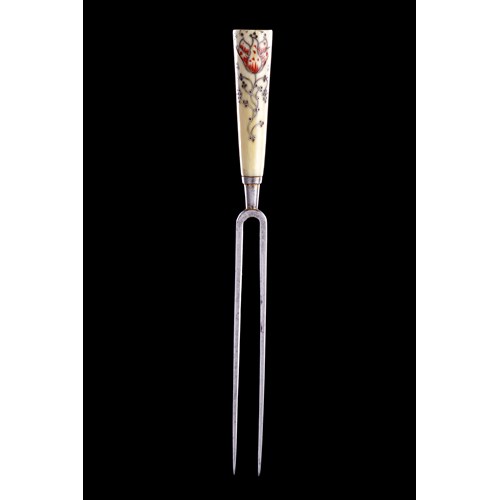 Rare Travelling Fork and Three Knife Set